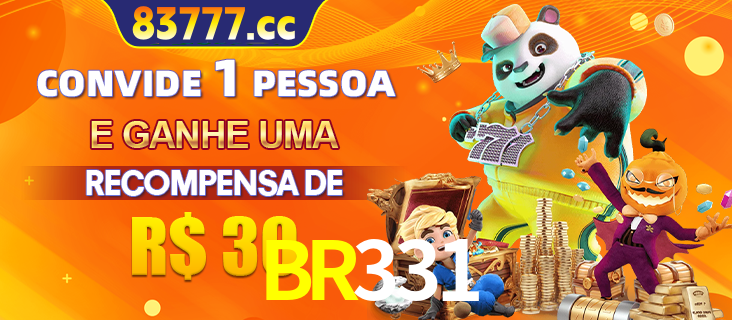Banner institucional da BR331 sobre parceria de marcas e criação de uma marca de excelência, apresentando os mascotes de jogos populares como o Fortune Tiger.