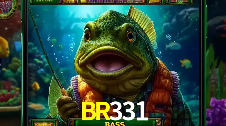 Personagem de peixe pescador do popular jogo de slot com tema de pescaria, uma das emocionantes opções de caça-níqueis para jogar e ganhar no cassino BR331.